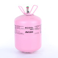 Refrigerant R410a gas net weight 11.3KG steel cylinder  with 99.99% high purity